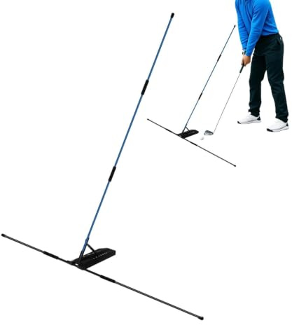 Varillas De Alineación Para El Entrenamiento De Golf Entrenador De Varilla | Varilla Para Práctica De Golf Para Práctica En Interior Chipado Golpeo En Patio Trasero Y Hogar