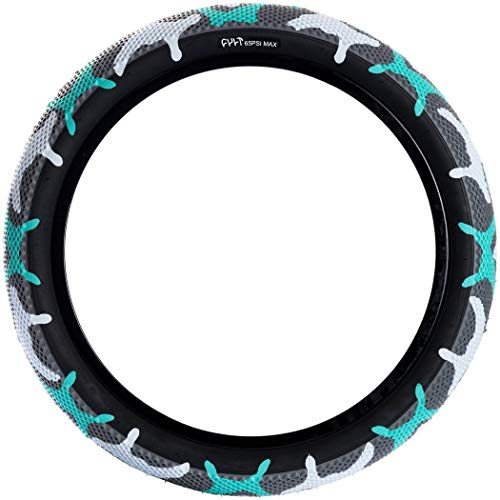 CULT X Vans Waffle Special Camo Edition 20 BMX Reifen - 20 Zoll | türkis-camo/schwarz | 2.40