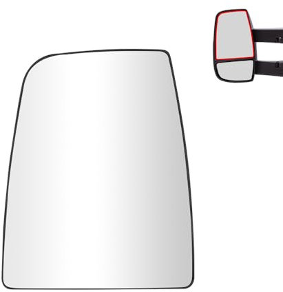 SENZEAL Wing Mirror Upper Glass Heated Left for Ford Transit MK8 2014 2015 2016 2017 2018 2019 2020 2021 2022 Passenger Side Mirror Replacement 1823985 (Left)