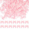 Lnngub 100pcs Mini Fiocco Rosa Piccolo Fiocco Artigianato 2.5x2.5cm Fiocco Decorativo Poliestere per Fai da Te Artigianato Confezione Regalo Acconciature Matrimonio Feste Caramelle