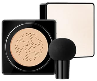 BB Crème - Cushion Poinçon Champignon pour Fond de Teint Maquillage, avec Fond de Teint Couvrant Imperfections hydratant. (#2)