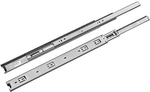 Guide Gamet PK44-1 paio di guide scorrevoli a sfere per un cassetto L: 350/400/450/500/550 mm/estrazione totale/carico massimo - 30 kg | L: 350 mm
