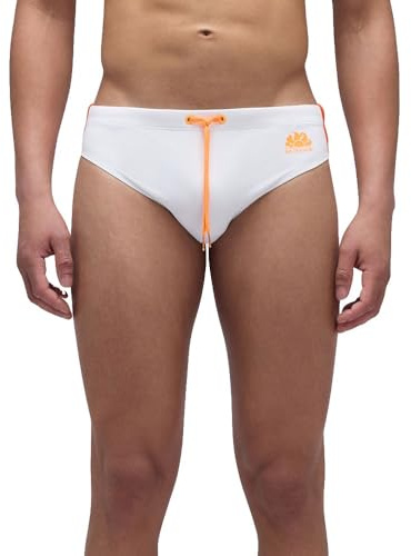 Sundek Costume Slip M279SSL3000 Diwalter Swim Bianco Bianco/L