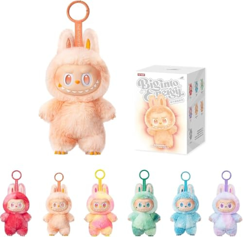 Vinyl Plush Monster Pendant, Labubu The Monsters Big into Energy Series, Single Blind Box by Pop Mart