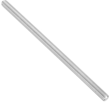 PATIKIL 1/2-20 UNF 304 Asta Inossidabile Barra Filettata Completa, 250mm Lunghezza Lunga Vite Filettatura Destra Barra Completa Perno Per Ancora Bolt, Morsetti, Ganci E U-Bolt