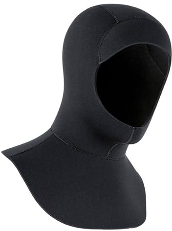 GTYLF Gorro de neopreno con cobertura para la cabeza y el cuello, gorro de buceo térmico con protectores para las orejas para esnórquel, actividades en agua fría, gorro de buceo de neopreno