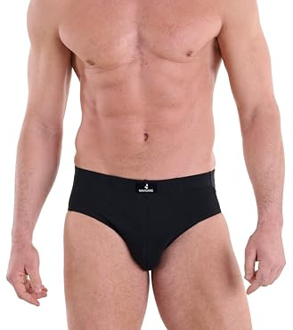 Navigare 574 Slip per uomo, Multicolore (Grigio/ Nero/ Navy), X-Large (Taglia produttore:6), Pacco da 6