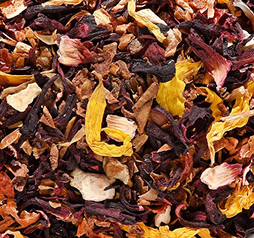 Erdbeer-Himbeer Tee • Früchtetee • Durstlöscher für heiße Sommertage • lose • ohne koffein • HerbnsRoots • 210g