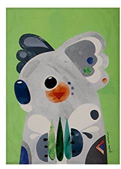 Maxwell & Williams Pete Cromer Geschirrtuch, Känguru Design, 100% Baumwolle, 70 x 50 cm, Küchentuch Waschmaschinenfähig Schonwaschgang bei 30°C