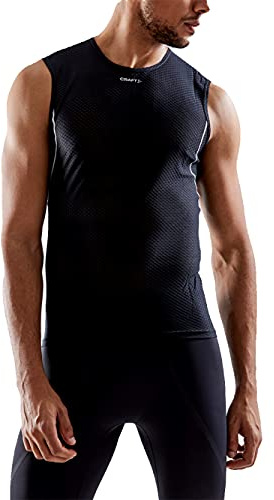 Craft Cool Mesh Superlight Ärmelloser Baselayer Herren schwarz