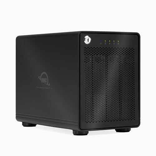 OWC ThunderBay 4 Boîtier disque dur/SSD Noir 2.5/3.5