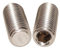 Tornillos prisioneros M5 x 16 con hexágono interior y cabeza cónica, 15 unidades, ISO 4026 A2, acero inoxidable