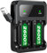 SWANPOW Xbox Controller Battery Pack and Charger, 2x2600mWh Xbox Battery Pack Rechargeable with High Speed Charging Station for X-box One/S/X/Elite/Series X