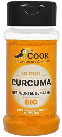 CURCUMA POUDRE BIO 35G, COOK, UNITÉ