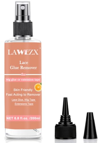 Tape Extensions Remover 200ml, LAWEZX Lace Glue Remover - Fast Removes Tape Hair Extensions| Gentle on Skin, Tape in Extension Remover Spray for Hair Replacement Lace Front Wig, Poly Hairpiece, Toupee