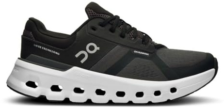 On Women's Cloudrunner 2 Sneakers, Eclipse/Black, 11 Wide