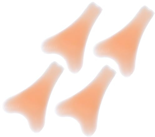 ORFOFE 4 Stück Schwimm-schutzpolster Nahtlose Silikon-bikini-einlagen für Damen Leichte Wiederverwendbare Unterwäsche Abdeckung Unsichtbar Hautfarben für Badeanzüge