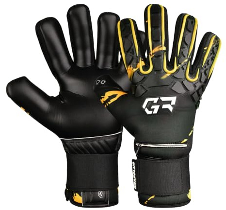 Grapplur Football Goalkeeper Gloves, Soccer Goalie Gloves (Size 7