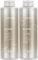 Joico Blonde Life Illuminating Shampoo & Nourishing Conditioner 1000ml Duo Set + FREE PUMPS for Blonde/Grey/Platinum Hair Anti-Brass