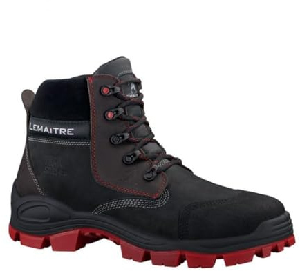 Lemaitre VARAS30NRSR VARAS30NRSR Chaussures de sécurité Noir/rouge Taille 44