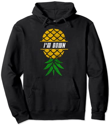 Cool I'm Down Balançoire à fruits tropicaux pour garçons et filles Sweat à Capuche