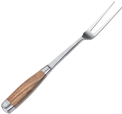 Kilajojo Chef Pro - Forchetta da intaglio in acciaio INOX, 33 cm