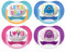 Lutscher Ultra Air 6/18 Monate Let's Play oder Love, 2 Stück Philips Avent