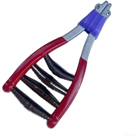 Máquina de cuerdas de bádminton y tenis diseñada para un mantenimiento óptimo de la tensión con asistencia de resorte (rojo)