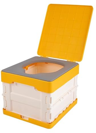 Behogan Toilette de camping pliable, toilettes de camping mobiles, toilettes de camping stables, WC de camping, toilette portable, toilette pliante, toilette d'urgence, toilette sèche pour enfants