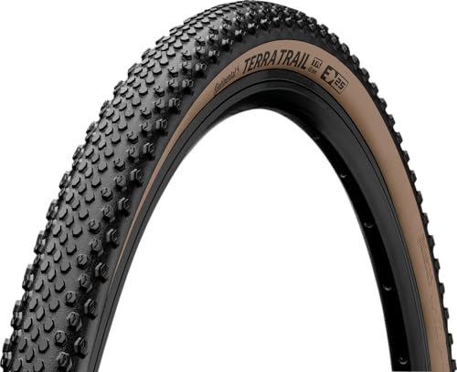 Continental - Continental 40-622 Terra Trail (700 x 40C) Svart/brun vikbar skindäck Shieldwall - 1 st.