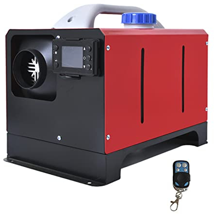 Chauffage Diesel à Air 5KW Chauffage Stationnaire Diesel Portable avec écran de Contrôle LCD et Télécommande, Réchauffeur de Stationnement pour RV Bateaux Maison SUV Camions etc,24V