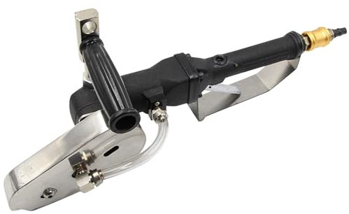 VNATWGOO Descascarilladora NeumáTica, MáQuina Descascarilladora NeumáTica De Cajas De CartóN, PresióN De Aire Ajustable, Herramienta De Corte Y Corte De Bordes De Papel,B