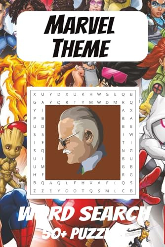 Marvel Theme: Great Puzzle For Everyone, Marvel Theme, Relax and Find A Favorite Comic Character On Your Free Time.