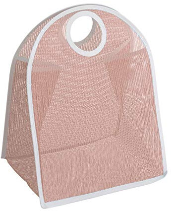 Cesta de lavadero, bolsa de lavandería de nylon plegable, cesta de ropa sucia, cesto de ropa portátil