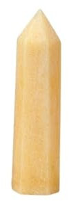 WAHOM Columna de energía de Piedra Mineral Natural, Varilla curativa de Punta Cuadrada, espécimen de Piedras Preciosas, Regalo de decoración del hogar (Size : 50-60mm)