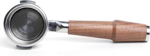 KNODOS Bottomless Portafilter 58mm Compatible with Sage Dual Boiler, Oracle, Oracle Jet Espresso Machines 2 Ears 18-21g Double Shot Filter Basket Included