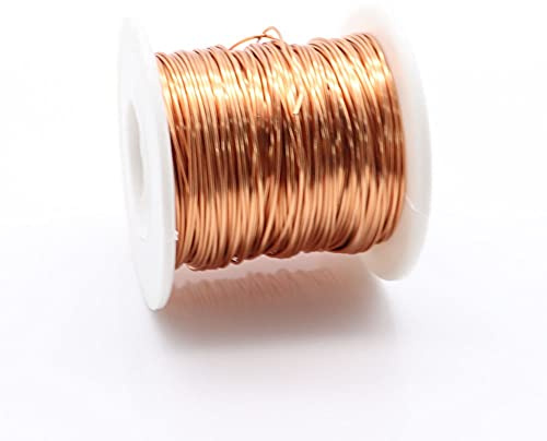 0.11mm 0.35mm 0,5 mm 1 mm 1,25 mm koppartrådmagnetvapen emaljerad kopparlindningstrådspole koppar trådlindning trådvikt 100g(D0.8mm22m)