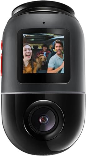 70mai Dash Cam 4K Omni, 4K+1080P Dashcam Auto 360 Grad Vorne und Hinten mit Dual STARVIS 2 HDR, 4G LTE, AI-Bewegungserkennung, Nachtsicht, GPS 5GHz WiFi 6, 24H Parkmodus, App-Steuerung, 128GB SD-Karte