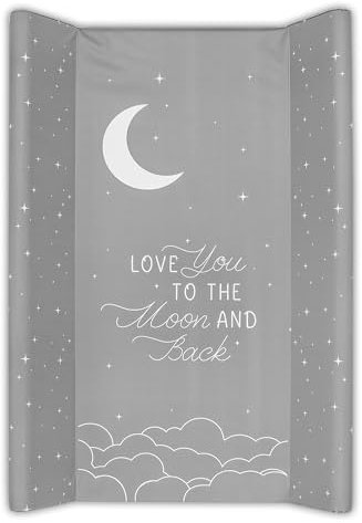 Matelas a langer bebe 70x47 cm - table à langer avec tapis imperméable et rigide pour commode Hemnes ou Malm facile à nettoyer Galaxie