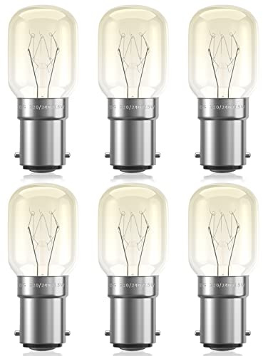 Pygmy Bulb Small Bayonet SBC 20W LED Replacement Bulbs, Pack of 6