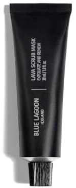 Blue Lagoon - Resurfacing Volcanic Lava Scrub Face Mask | Sustainable, Bioactive Icelandic Skincare (1 oz | 30 ml)