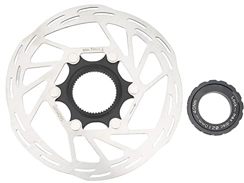 BOROCO Bike Disc Brake Rotor,140mm Mountain Bike Brake Disc,Stainless Steel Alloy Hollowed Design Centerlock Bicycle Disc Rotor,Bicycle Accessories for MTB,Road Bike