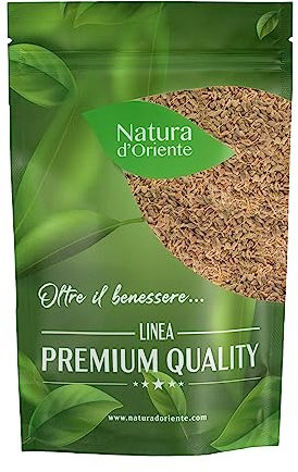 NATURA D'ORIENTE Anice Semi Interi 500g – Naturali e Profumati – Semi di Anice per Dolci, Liquori, Infusi e Uso Erboristico.