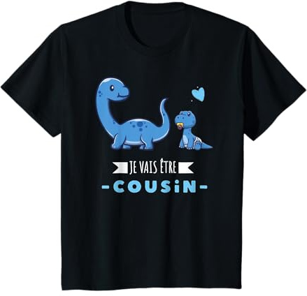 Enfant Futur Cousin 2026 Annonce Grossesse Je Vais Etre Cousin T-Shirt