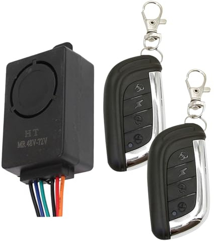 Alarme Anti-vol - Système d'alarme de Scooter du capteur de Mouvement Fort, alarmes de sécurité électrique Portables | Kit de sécurité de Moto 48V 60V 72V, Dispositif de Protection Intelligent