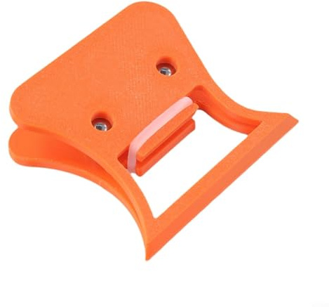 Strumento di precisione per la movimentazione delle piume per la costruzione di mosche con clip e cartella per Blok, realizzato in materiale plastico antiruggine (clip a piuma L)