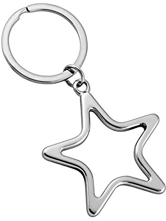 Ten Porte-clés étoile cod.EL5721 cm 9x5x0,4h by Varotto & Co.