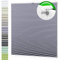 HORIVERT Wabenplissee Grau 90x110 cm (B x H) mit Klemmträgern, mit Eco Dichtungspads, ohne Bohren, Doppelplissee | Plissee| Faltrollo, Weiße Rückseite, Klemmfix, leichte Montage mit Video