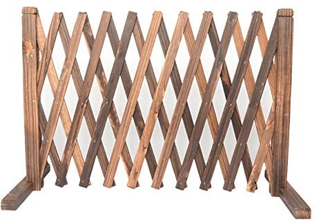 Clôture de jardin rétractable en bois, treillis pliable pour décoration de terrasse, pelouse, antirouille et imperméable