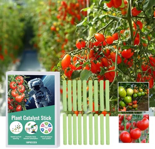 Plant Catalyst Stick Nährstoffriegel Für Das Pflanzenwachstum, Düngemittelriegel Pflanzen-Bio-Nährstoffriegel, Verbessern Die Bodenfruchtbarkeit Und Fördern Das Wurzelwachstum Von Gemüse Blumen, 18pcs